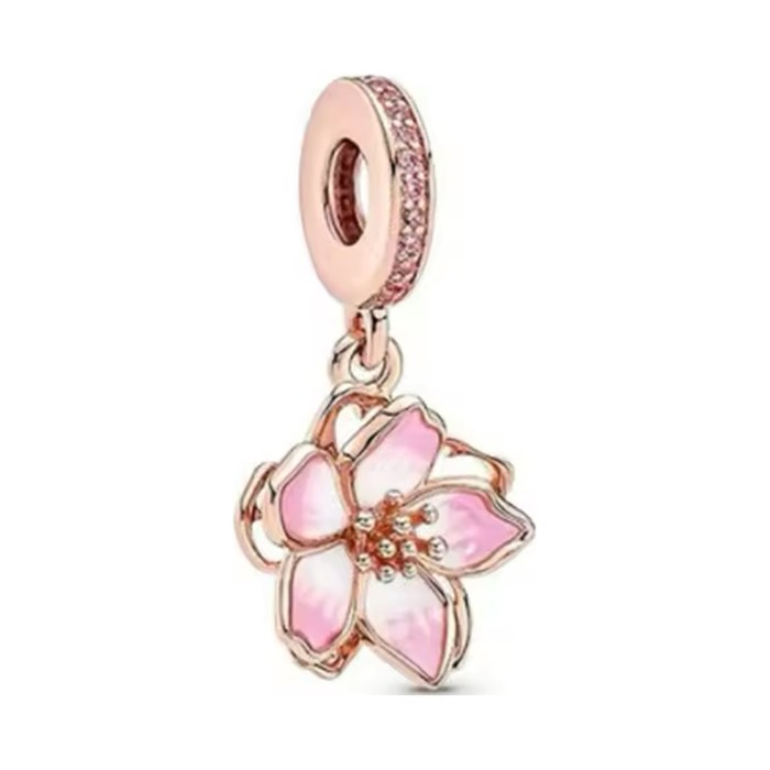 Privjesak Rose gold trešnjin cvijet, rose gold boja