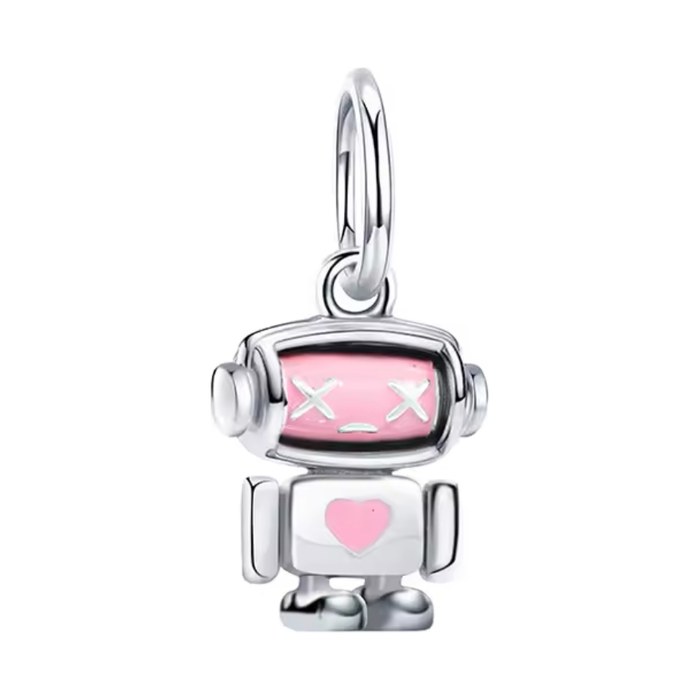 Privjesak Robot, srebrna boja